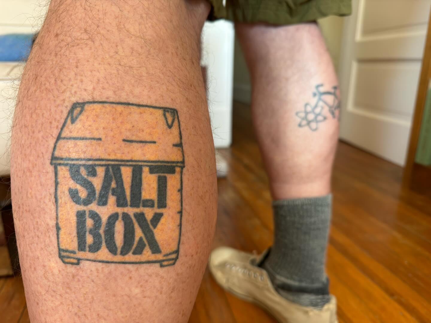 If a collection of saltboxes is a Morton, what’s a gathering of saltbox tattoos called? Let’s find out.
If you’re the proud owner of a saltbox ink, come on down to Atomic Books this Saturday, 3/21 from 6-8pm for Baltozine Fest for the release of Saltbox Concern - The Journal of the Baltimore Saltbox Vol. 2 - which documents various saltbox tattoos and stories behind them.
Join us, Hungover Gourmet, and Kinema for a night of new zines!
@maxgrobinson13
@hungovergourmet
@atomicbooksbaltimore
#baltimoresaltbox #saltboxconcern #saltbox #baltimore #mortonsalt